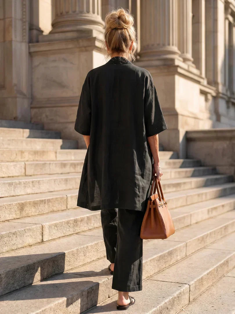 Judith | Elegant Three-Piece Kimono Set
