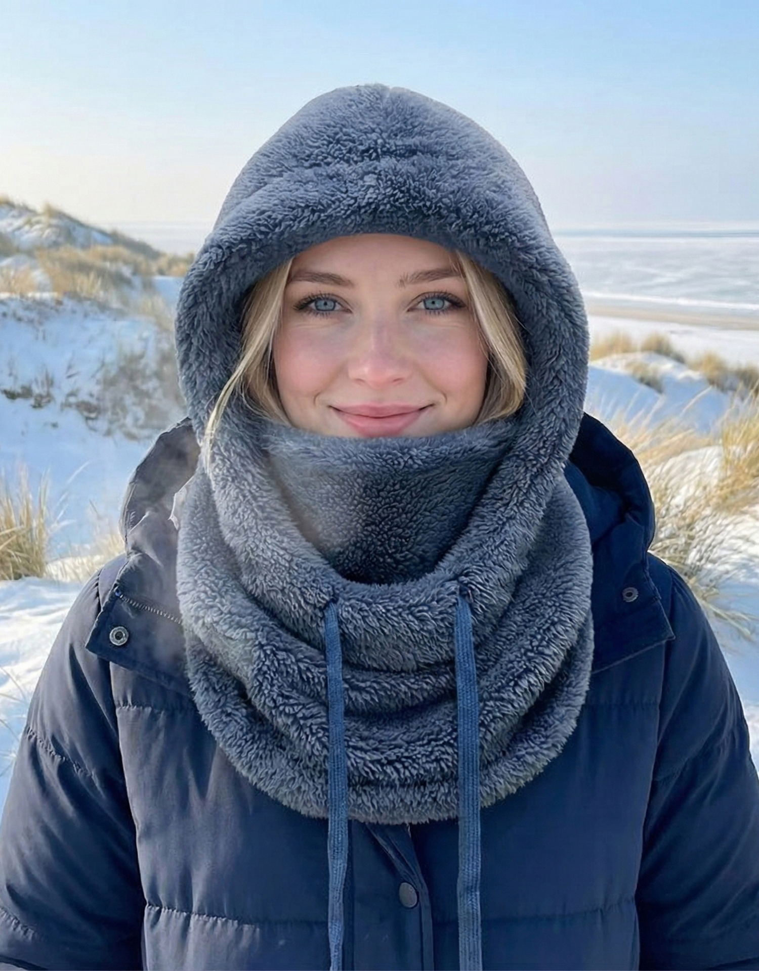 Élodie | Hoodie d’Hiver Ultra-Chaud avec Protection Intégrale