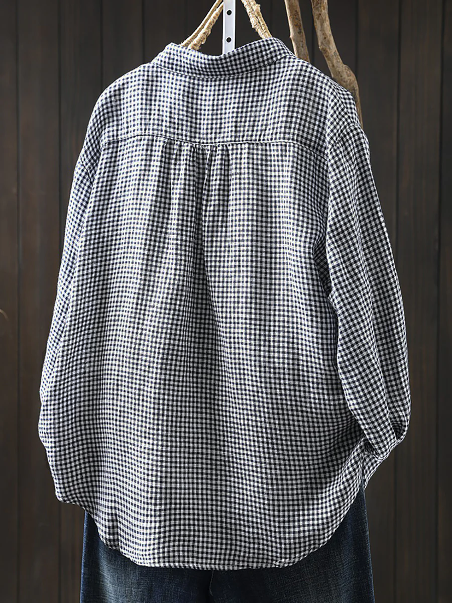 Jessica | Effortless Check Shirt