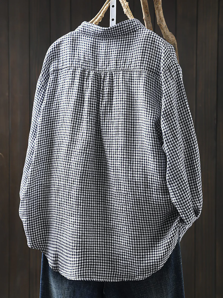 Jessica | Effortless Check Shirt