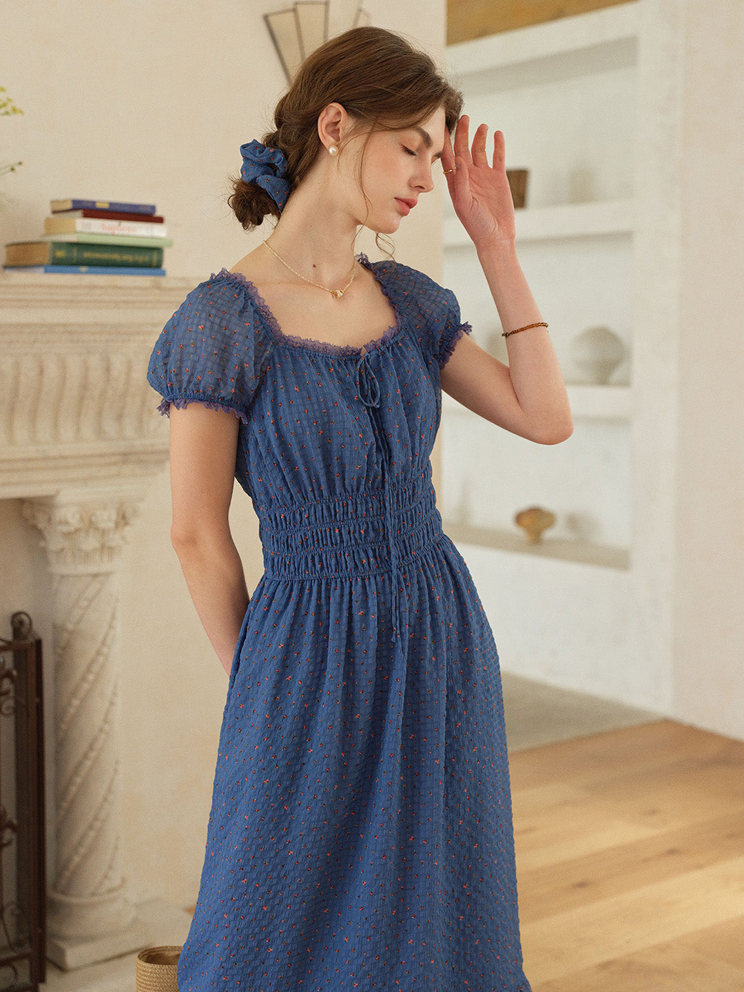 Nadine | Sweetheart Puff Dress