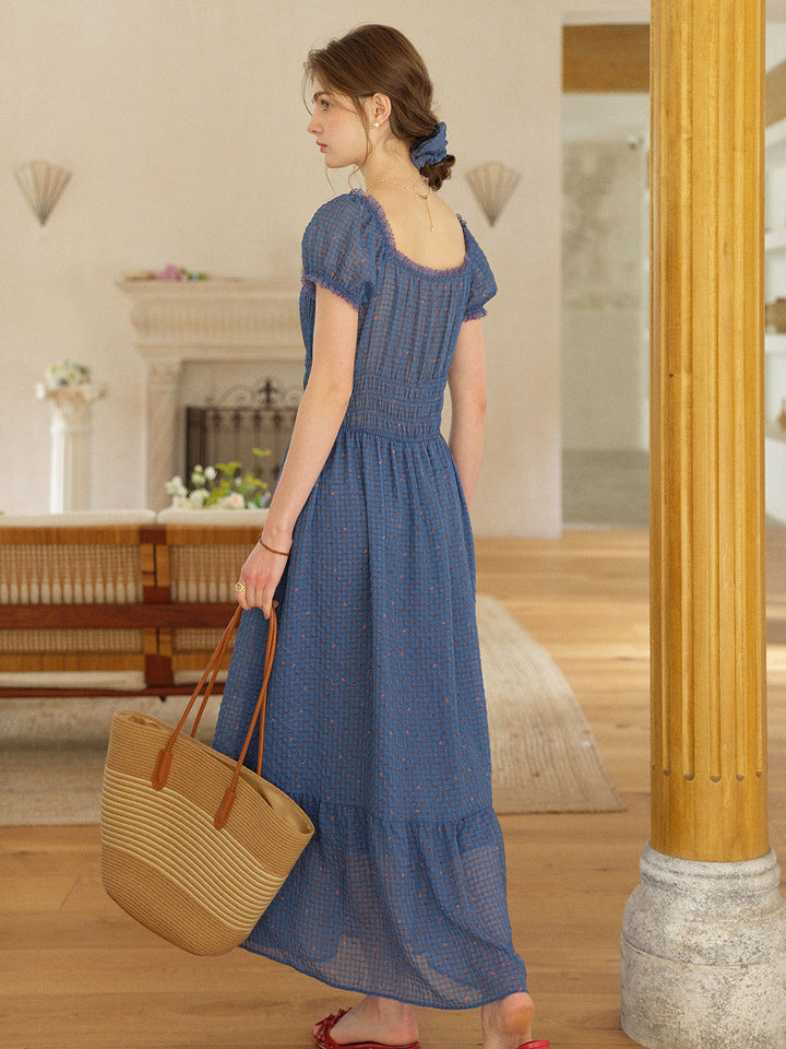 Nadine | Sweetheart Puff Dress