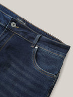 Bootcut Very Stretchy Mid Rise Medium Wash Sculpt Waist Jeans