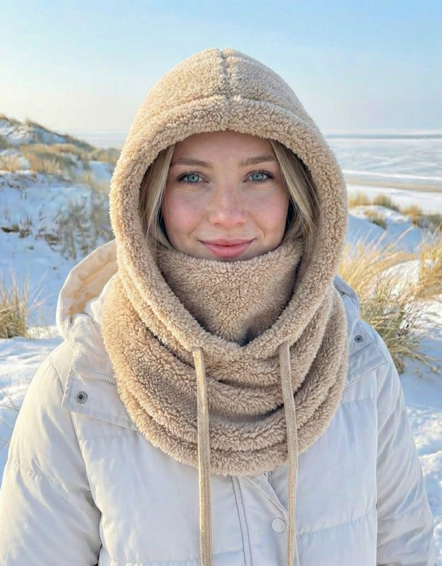 Élodie | Hoodie d’Hiver Ultra-Chaud avec Protection Intégrale