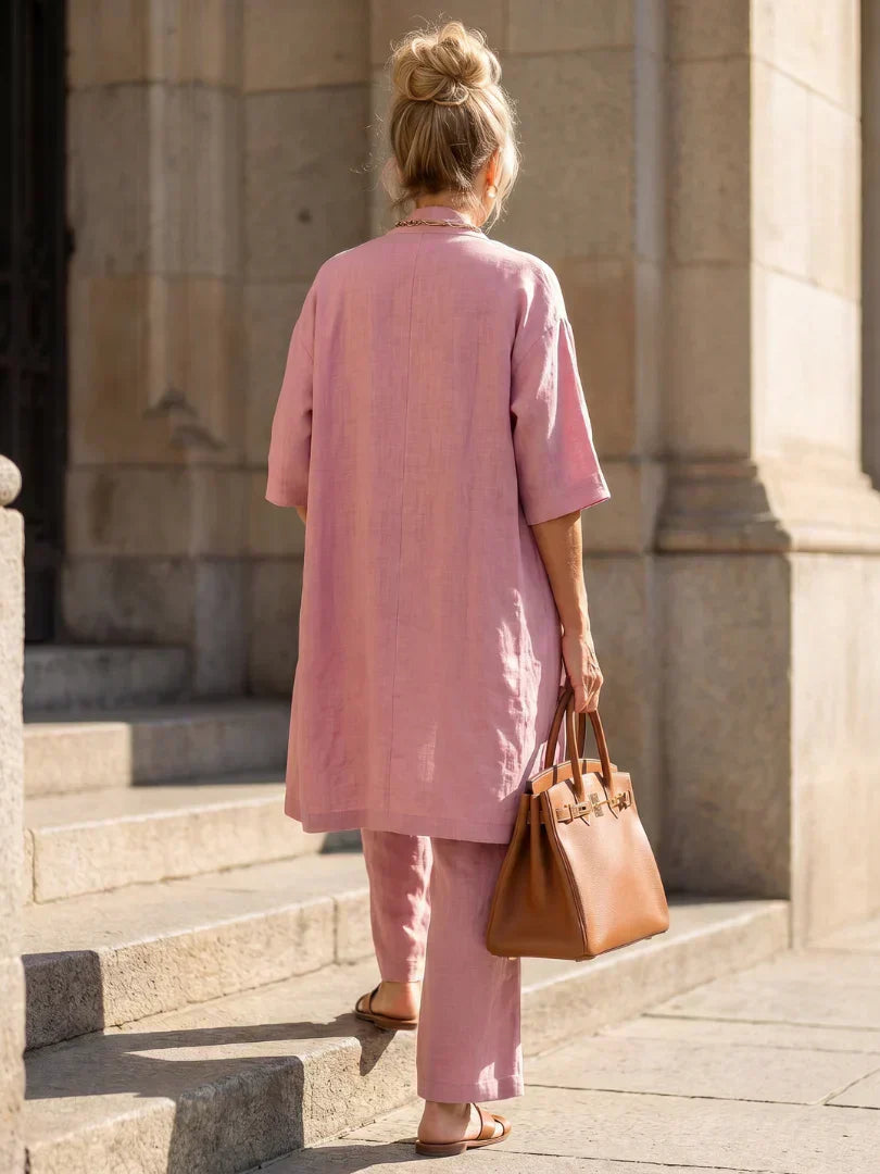 Judith | Elegant Three-Piece Kimono Set