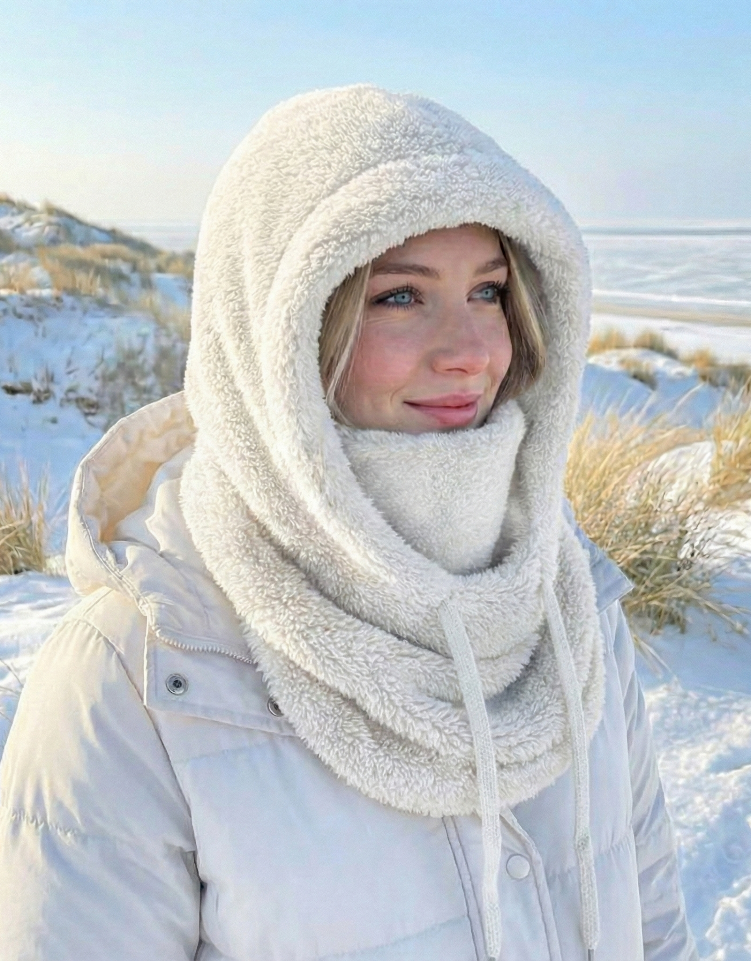 Élodie | Hoodie d’Hiver Ultra-Chaud avec Protection Intégrale