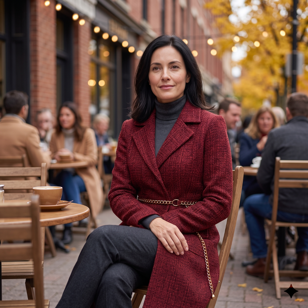 Margaret | Tailored Tweed Overcoat