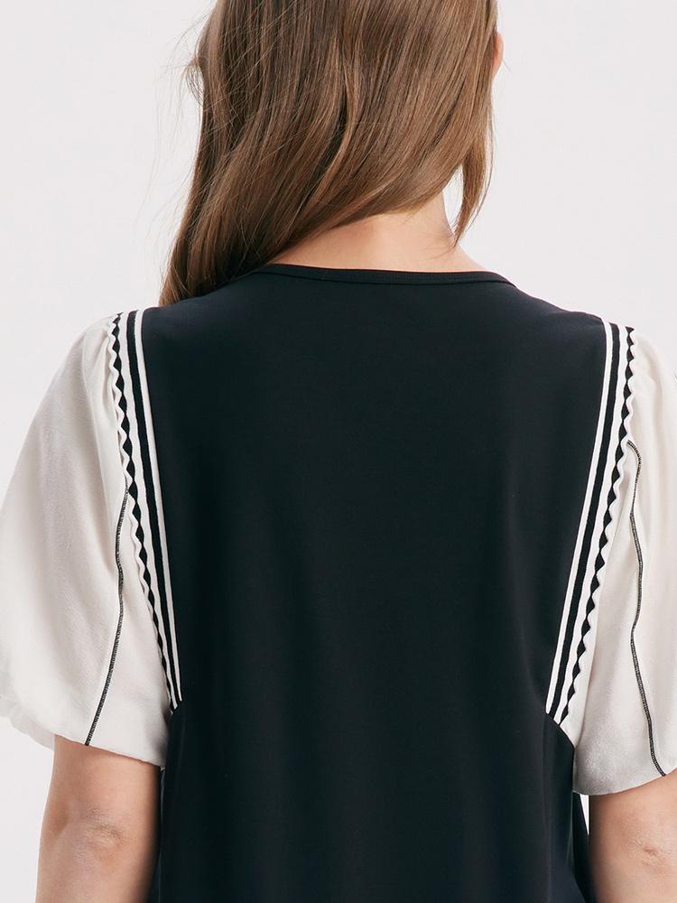Isabelle | Puff Sleeve A-Line Mini Dress