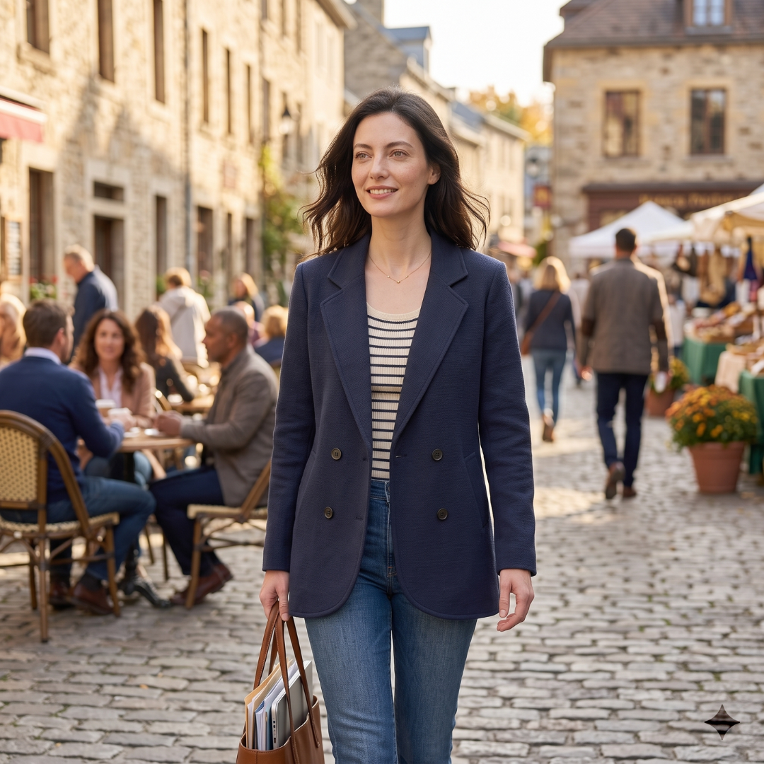 Susan | Minimal Lapel Knit Coat