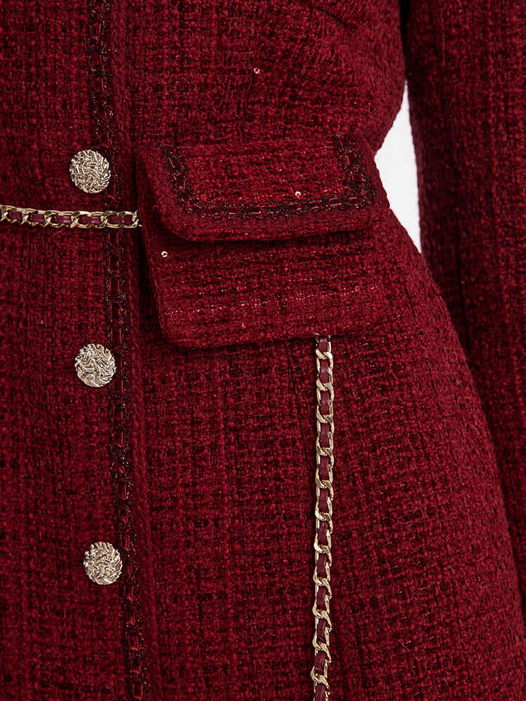 Margaret | Tailored Tweed Overcoat