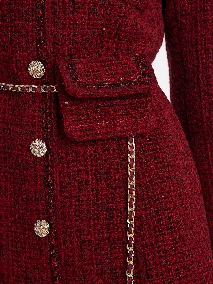 Margaret | Tailored Tweed Overcoat