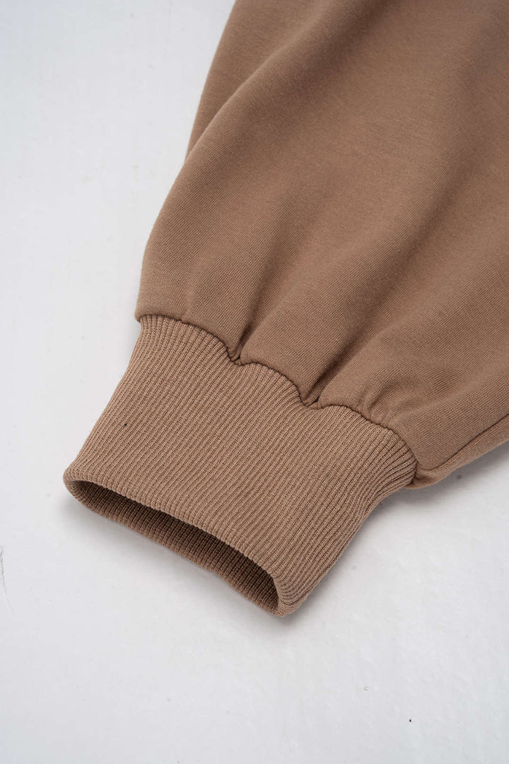 Amanda | Solid Long-Sleeve Top Jumpsuit Set