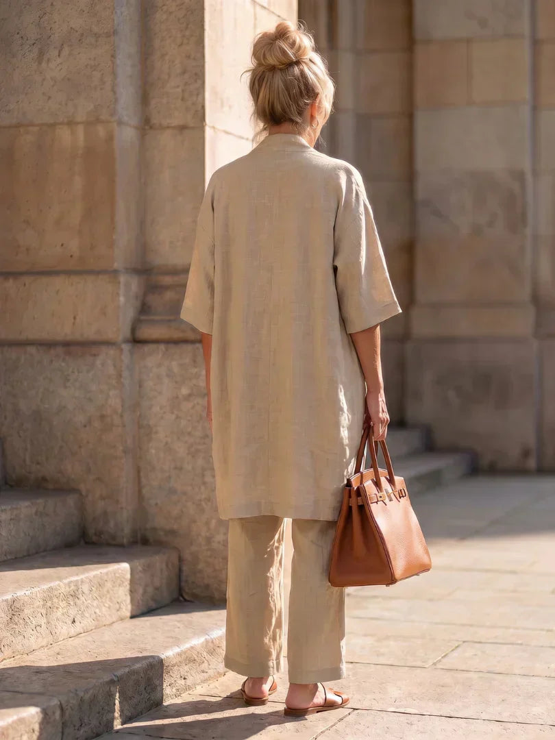Judith | Elegant Three-Piece Kimono Set