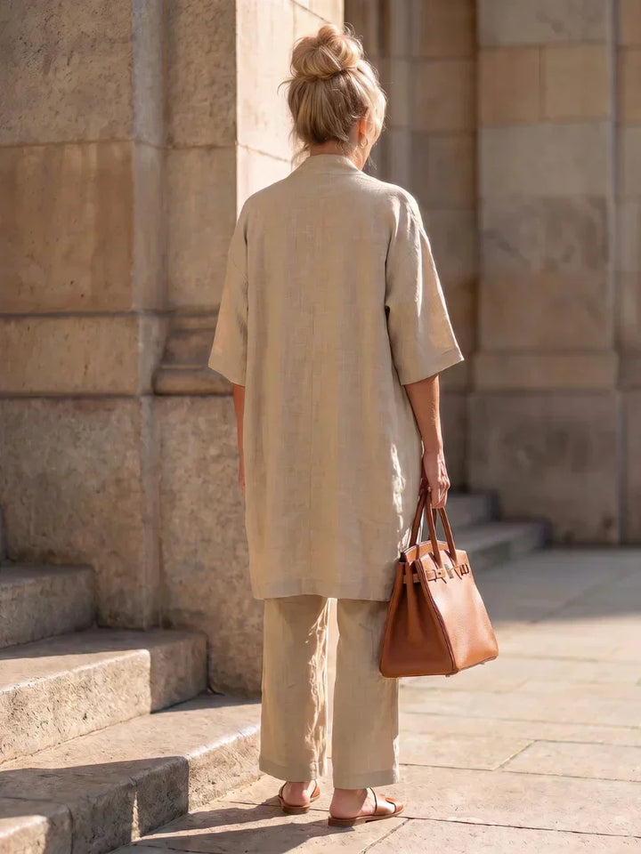 Judith | Elegant Three-Piece Kimono Set