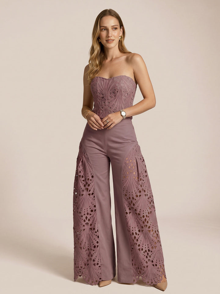 Melanie | Eyelet Two-Piece Set