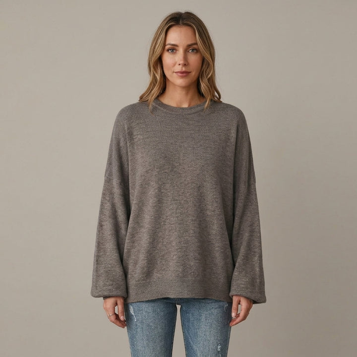 Beverly | Drop-Shoulder Knit Pullover