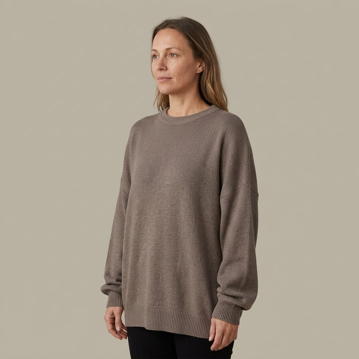 Beverly | Drop-Shoulder Knit Pullover