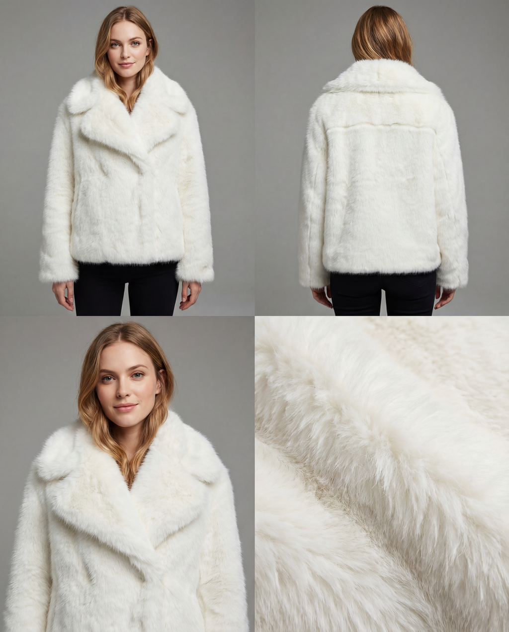 CREAM | Fur Coat