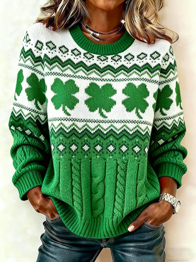 ÉIRE™ | Pull Festif de la Saint-Patrick
