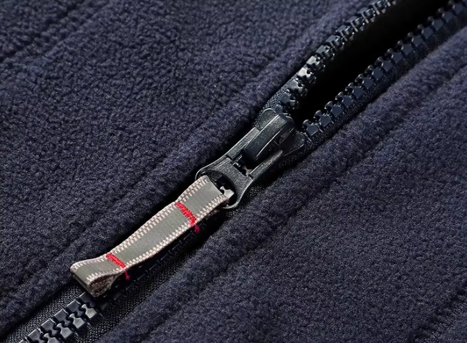 Fleece winter jacket