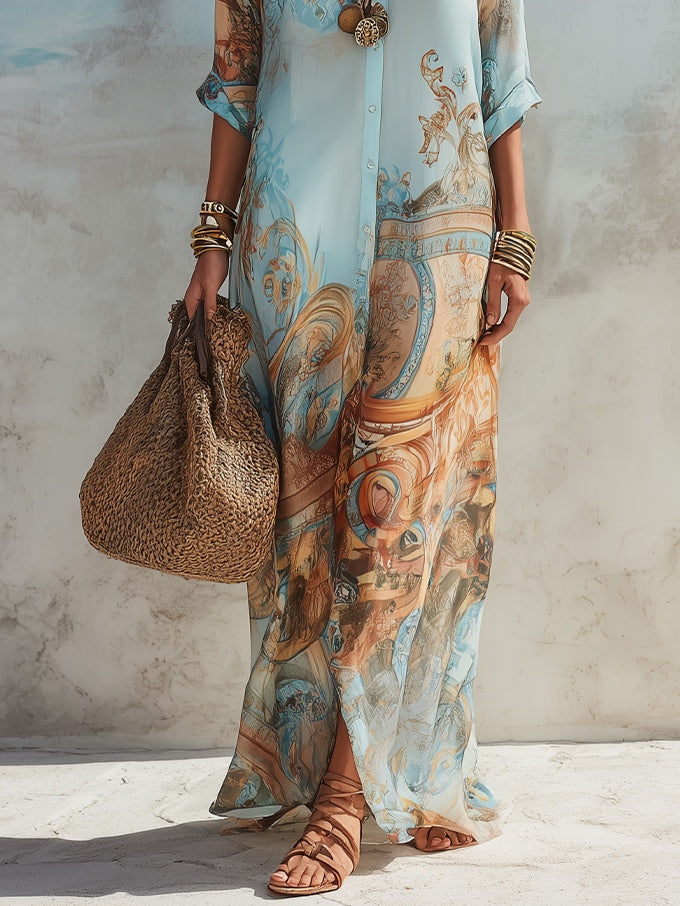 Lorraine | Flowing Maxi Dress