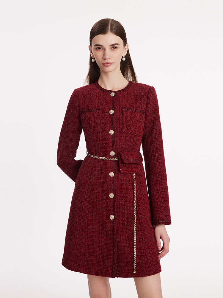 Margaret | Tailored Tweed Overcoat