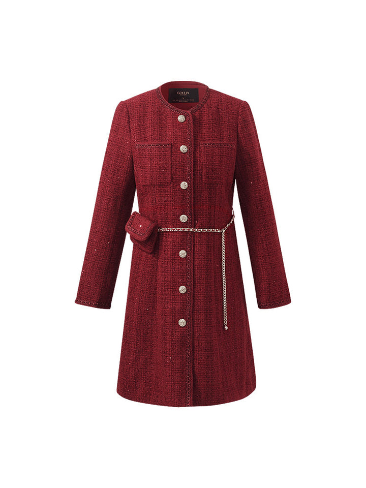 Margaret | Tailored Tweed Overcoat