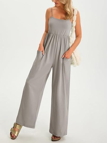 Gloria | Easy Wide-Leg Summer Jumpsuit