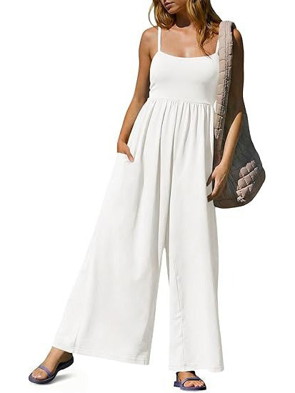 Gloria | Easy Wide-Leg Summer Jumpsuit