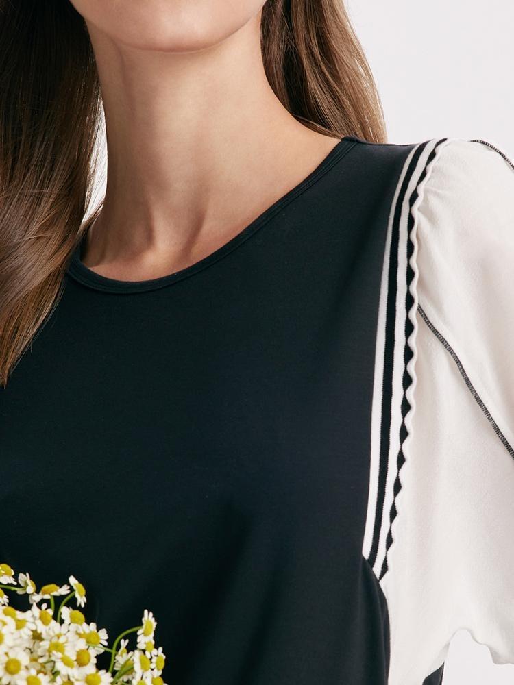 Isabelle | Puff Sleeve A-Line Mini Dress