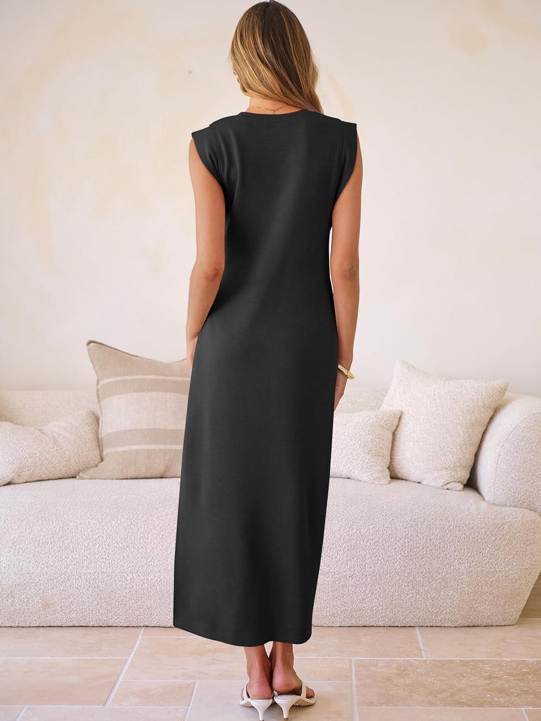 Nicole | summer sleeveless maxi dress