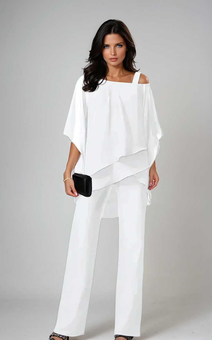 Caroline | Flowing Layered Two-Piece Set