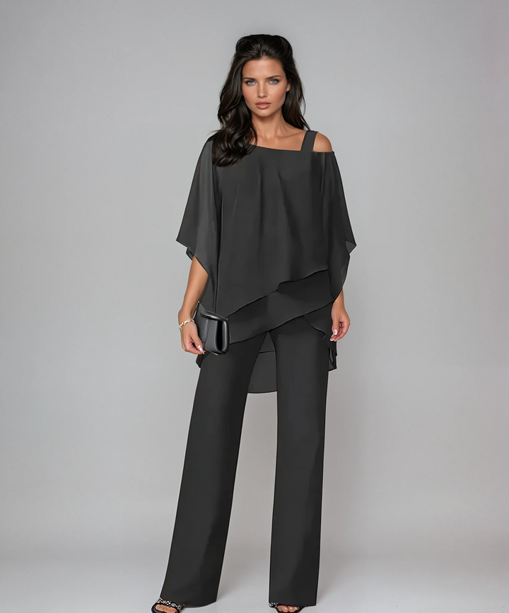 Caroline | Flowing Layered Two-Piece Set