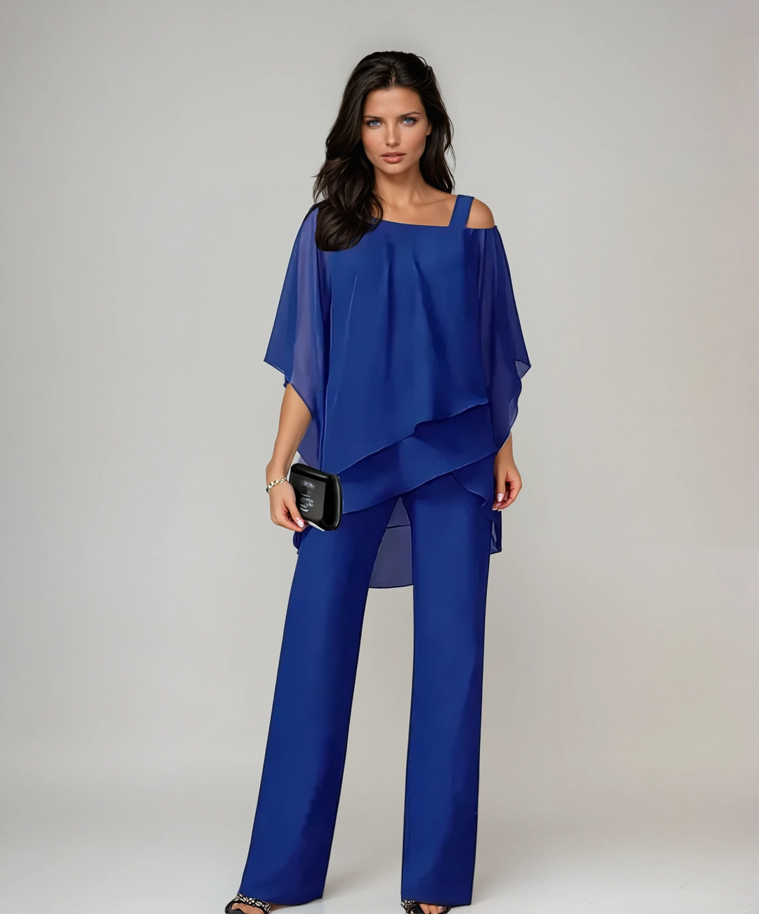 Caroline | Flowing Layered Two-Piece Set