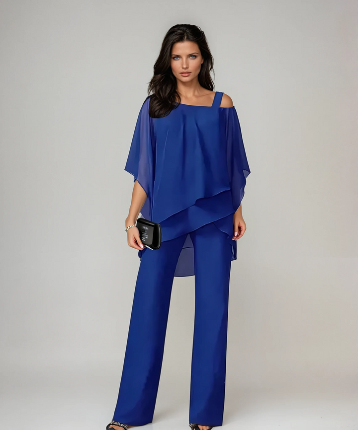 Caroline | Flowing Layered Two-Piece Set