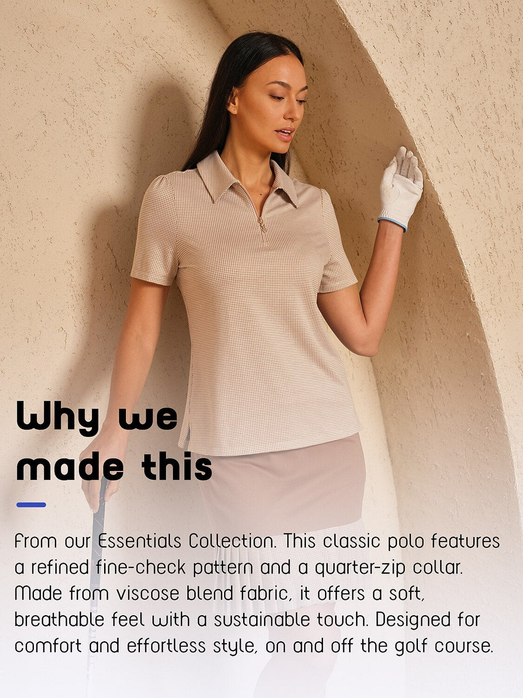 Jennifer | Crisp Couture Short Sleeve Polo Shirt