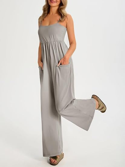 Gloria | Easy Wide-Leg Summer Jumpsuit
