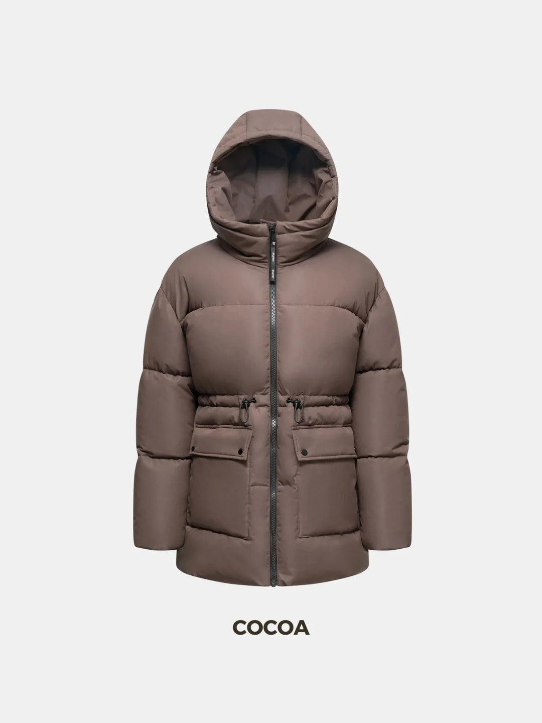 Brenda | Cinched Waist Puffer Jacket