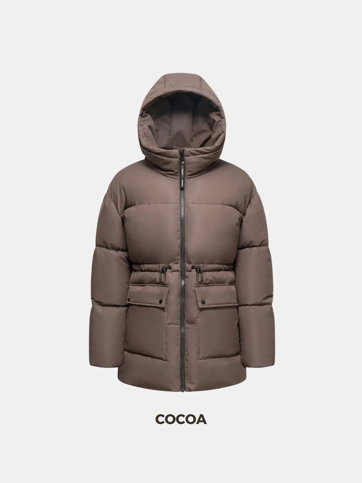 Brenda | Cinched Waist Puffer Jacket