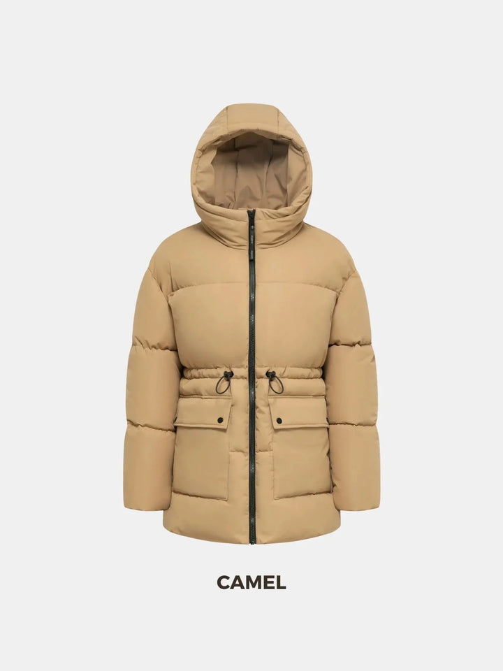 Brenda | Cinched Waist Puffer Jacket