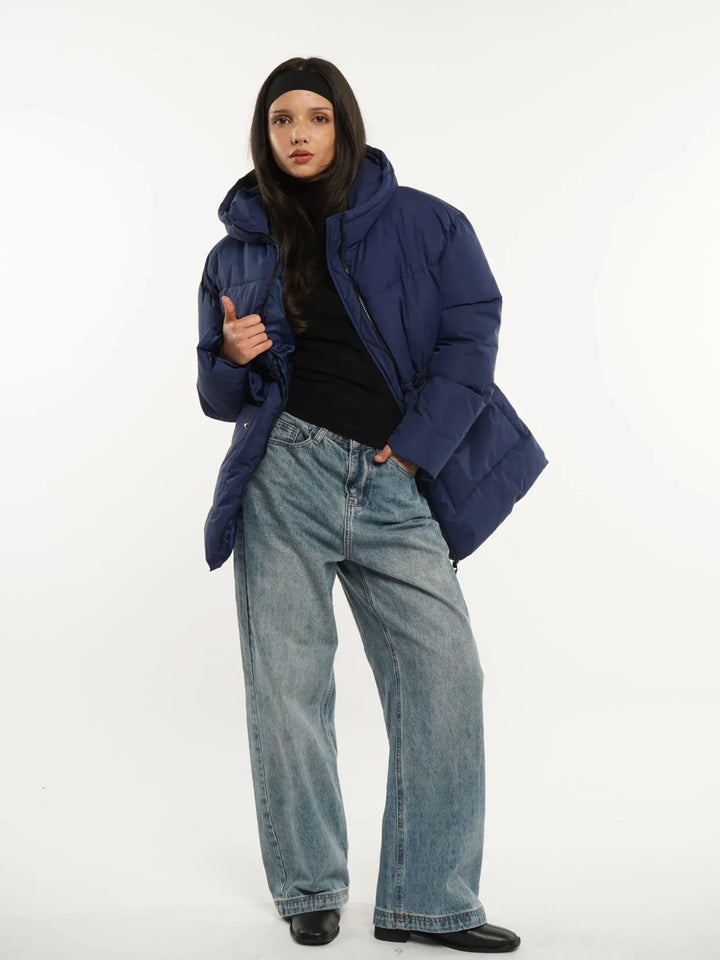 Brenda | Cinched Waist Puffer Jacket