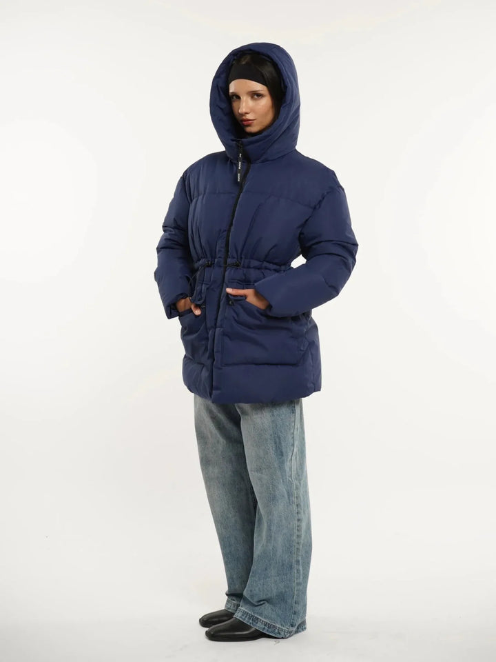 Brenda | Cinched Waist Puffer Jacket