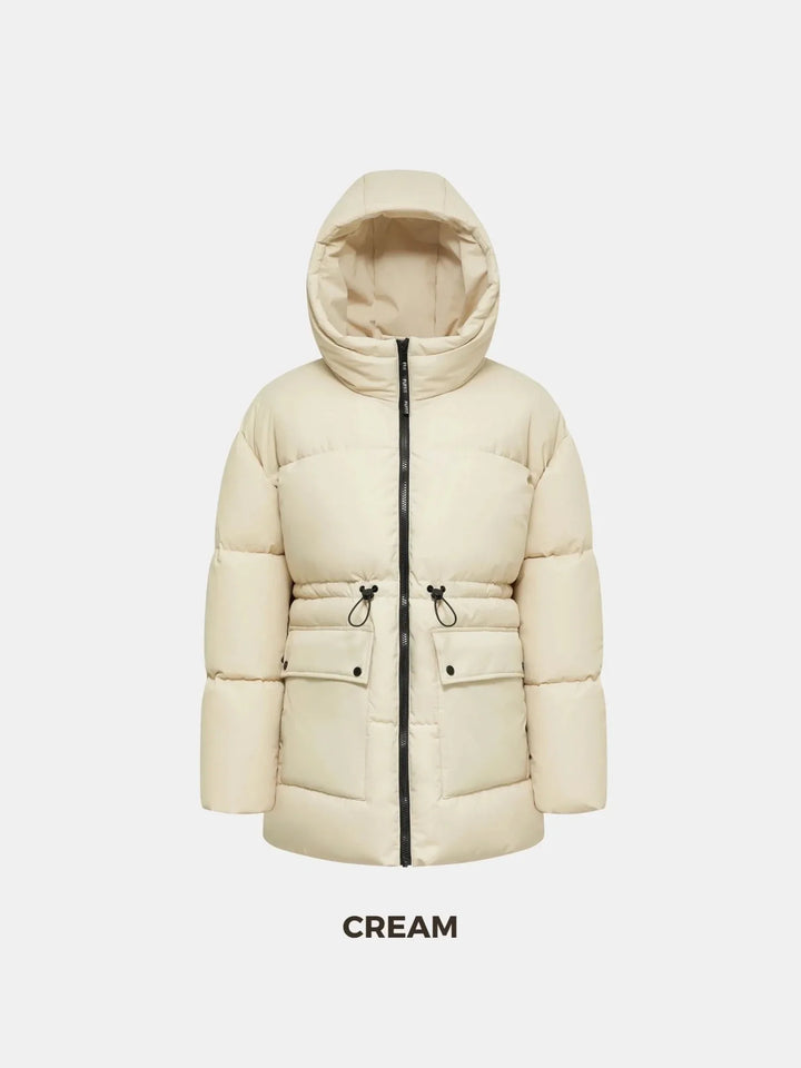 Brenda | Cinched Waist Puffer Jacket