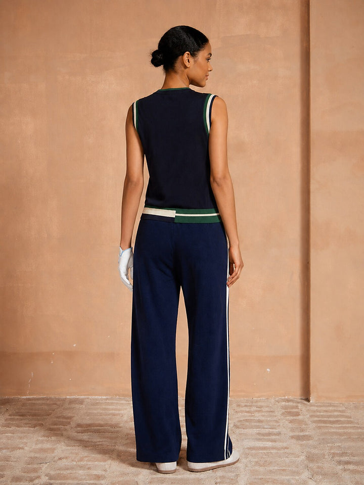 Caroline | Color Block Knit Tank